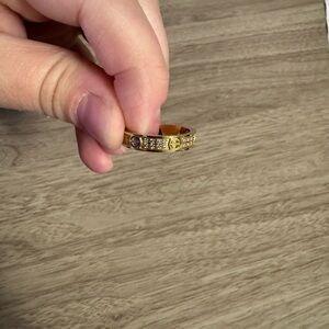 Luxe inspired fashion ring